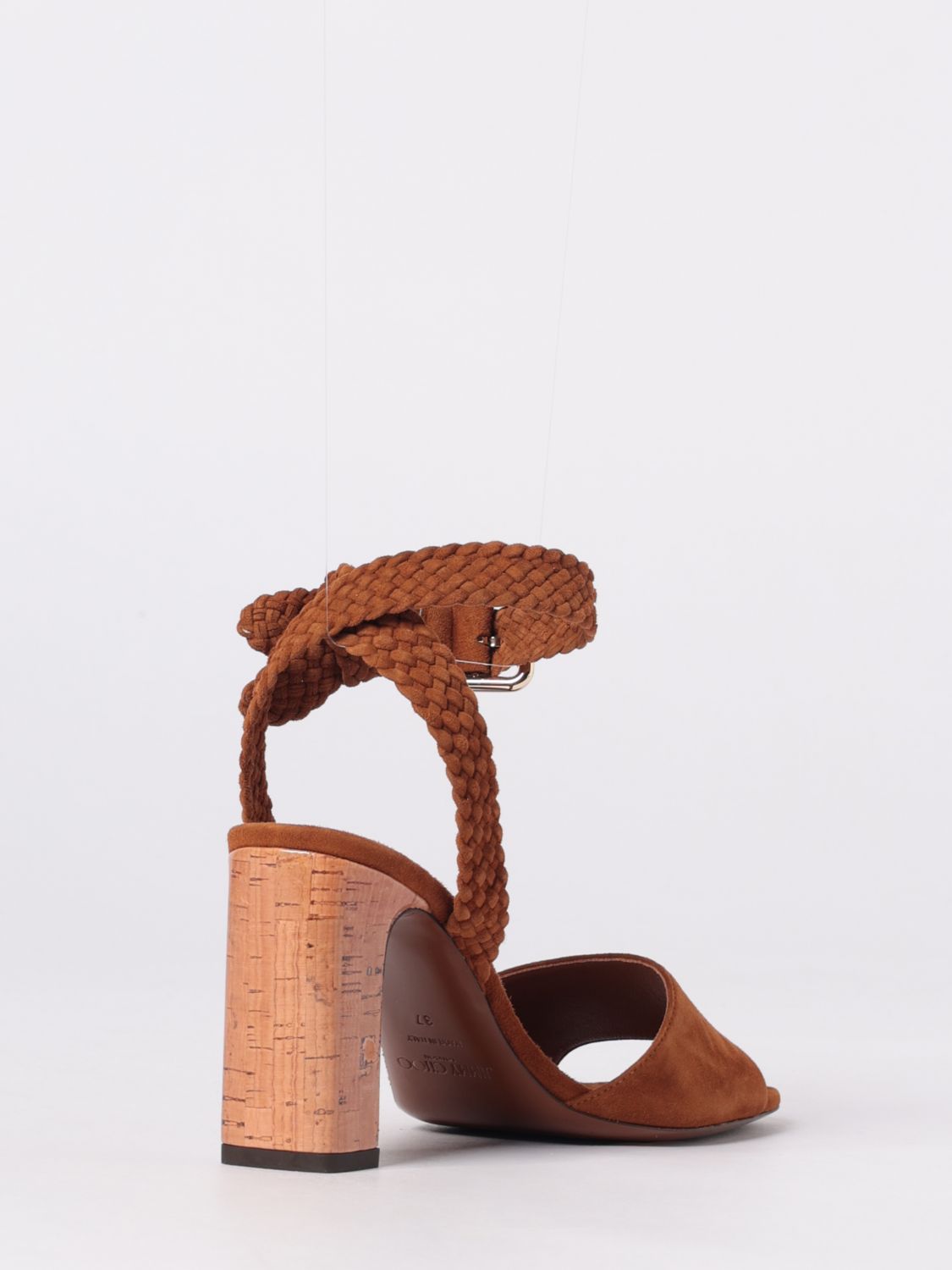woman's heeled sandal