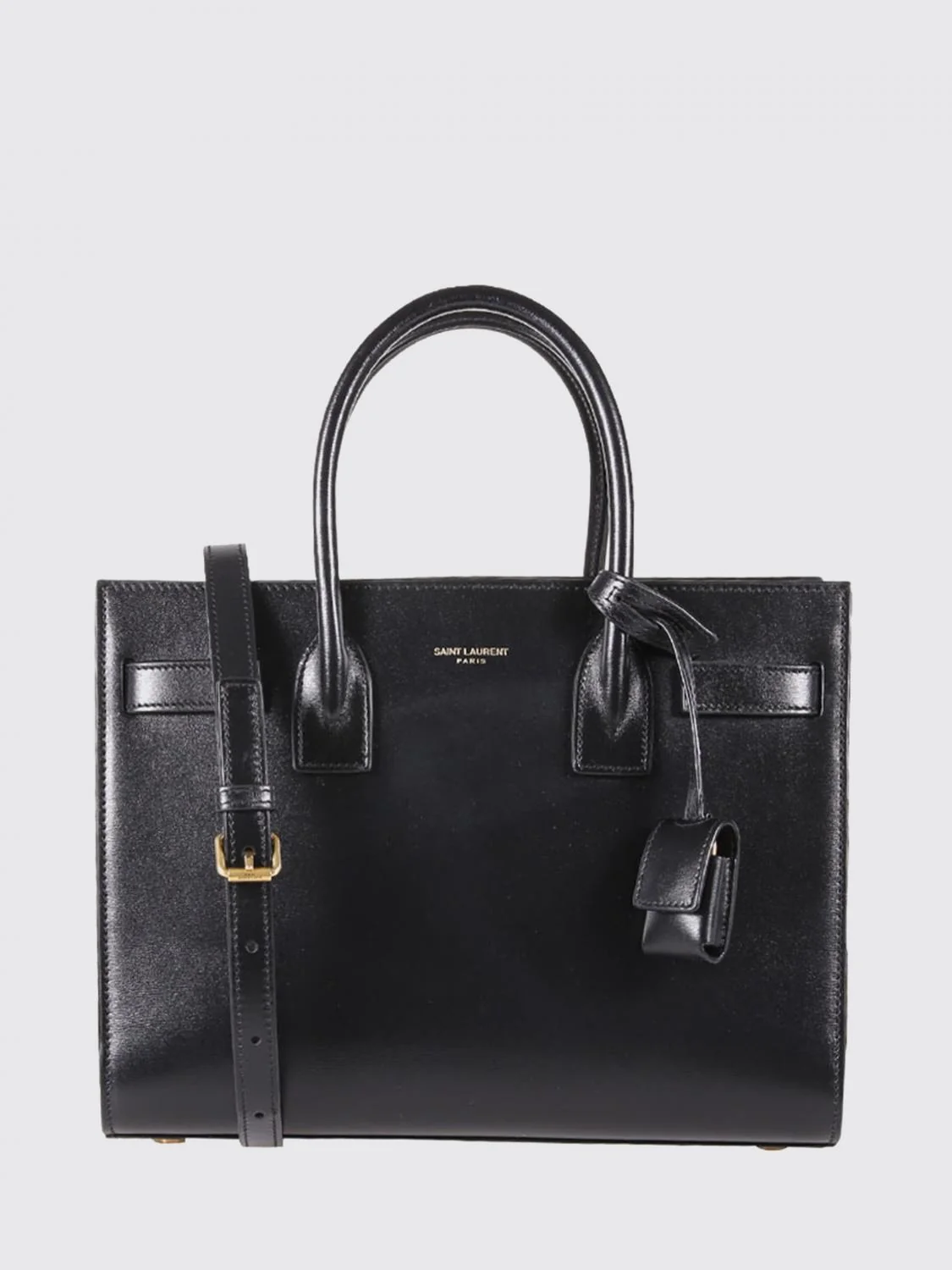 SAINT LAURENT OS sac de jour leather bag