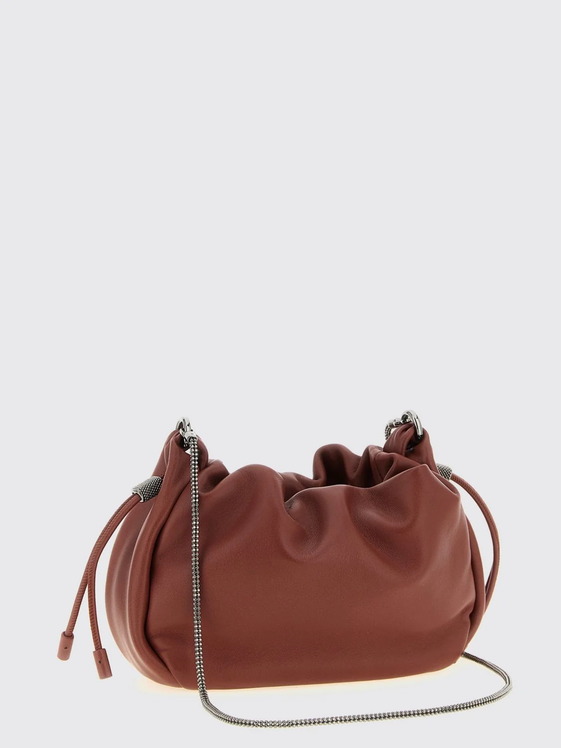 BRUNELLO CUCINELLI OS mellow leather bucket bag