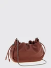 mellow leather bucket bag