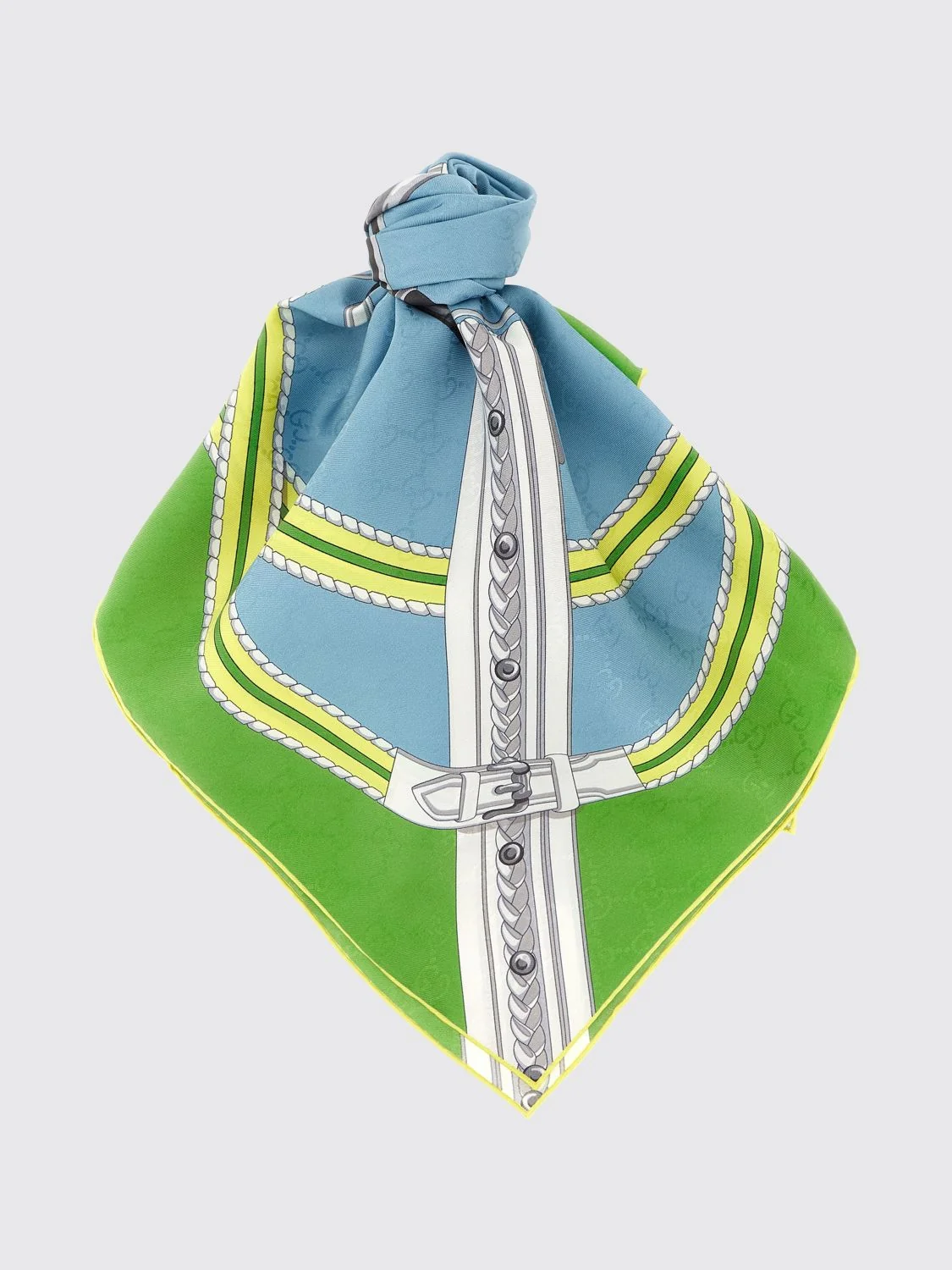 GUCCI OS printed silk scarf
