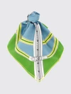 printed silk scarf