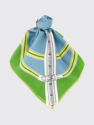 printed silk scarf