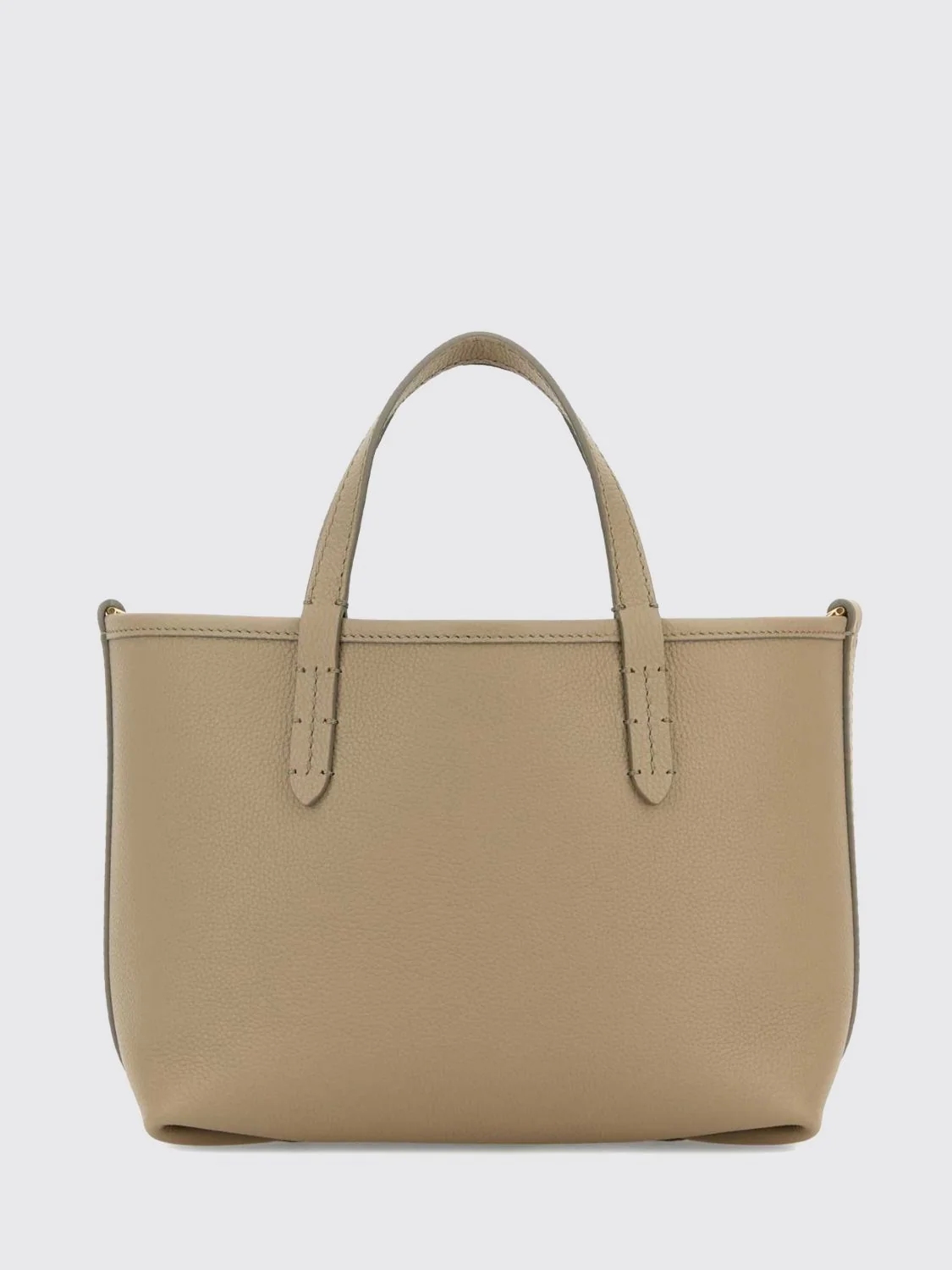 bloomsbury mini reversible leather and fabric bag by