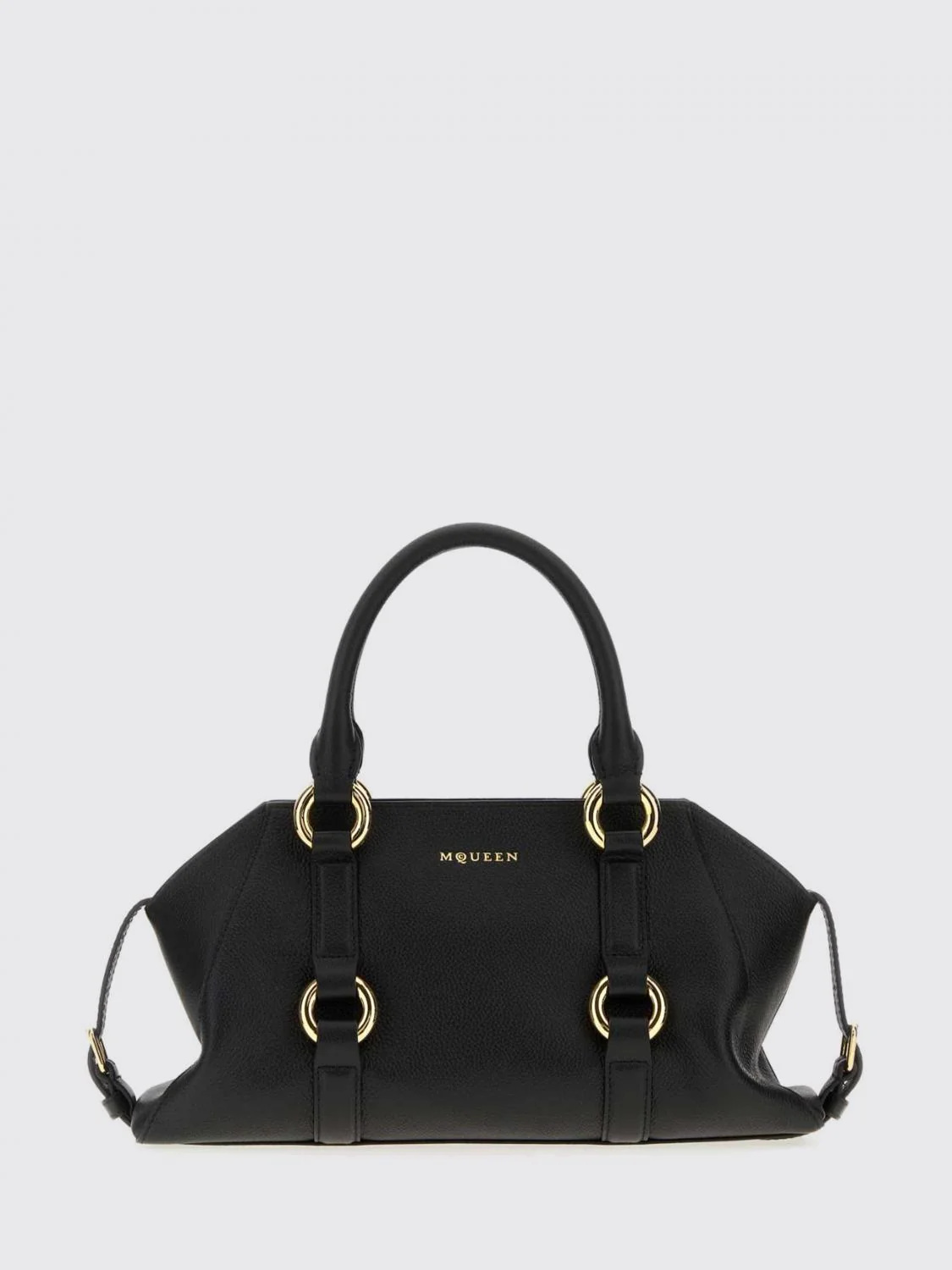 MCQUEEN OS farringdon leather bag