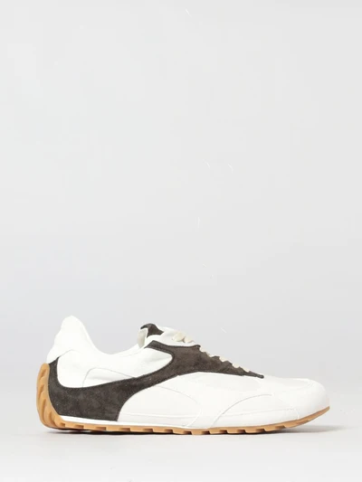 orbit nylon and suede sneakers