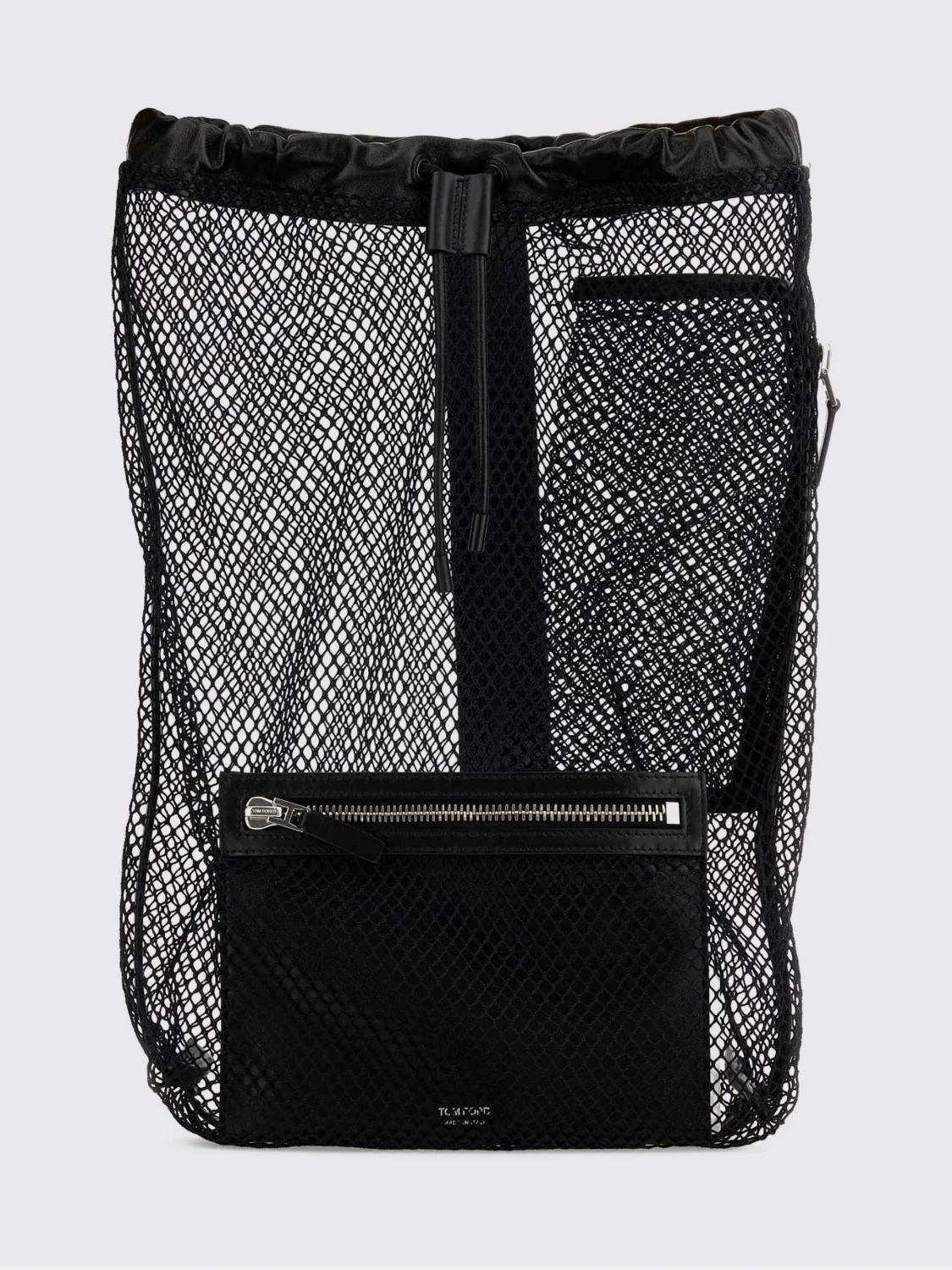 mesh nylon sling backpack