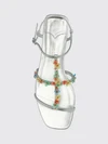 woman's heeled sandal