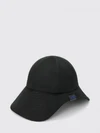 cotton cap with wide visor