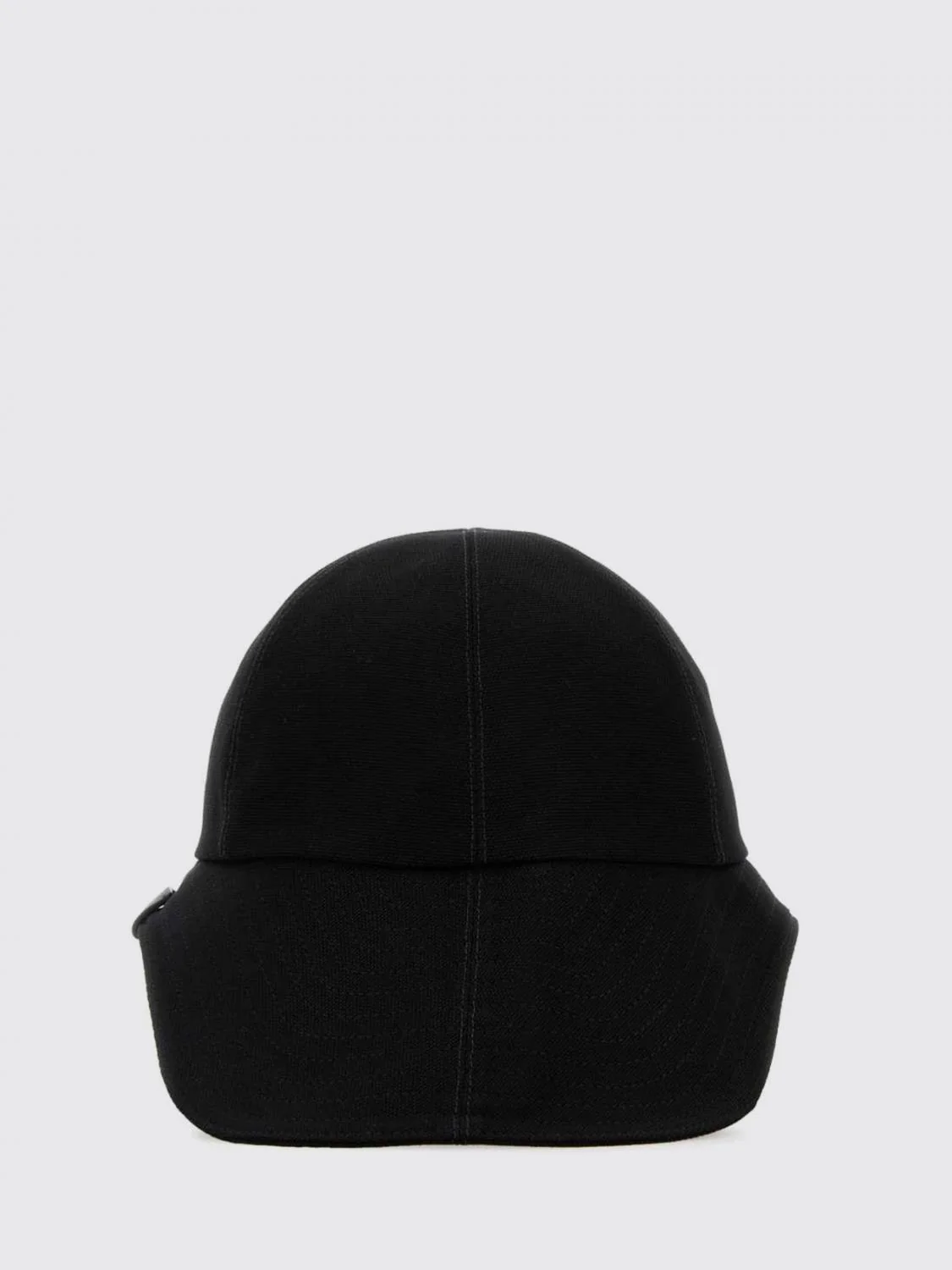cotton cap with wide visor