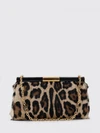 marlene bag in animal print pony skin
