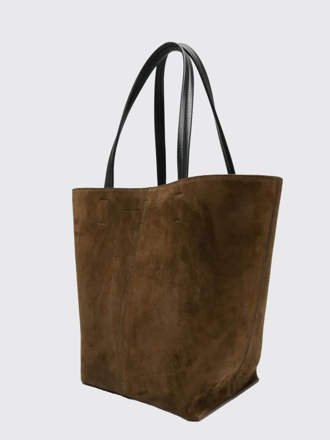 pot cabas suede bag