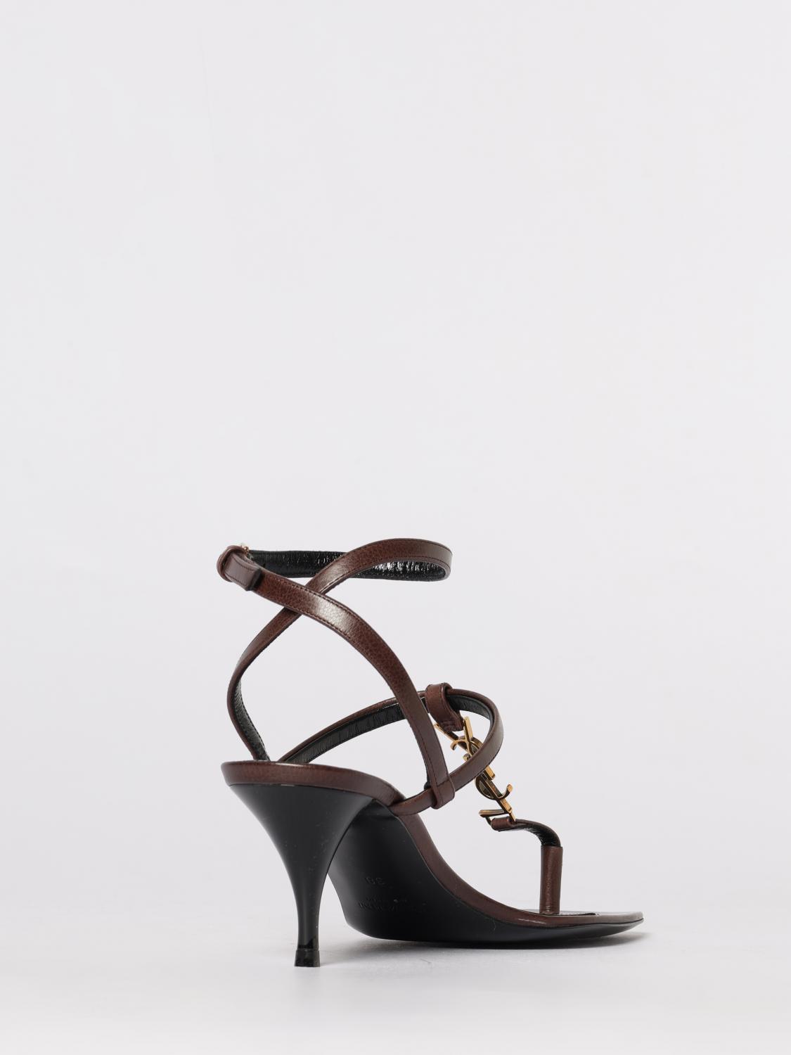 woman's heeled sandal