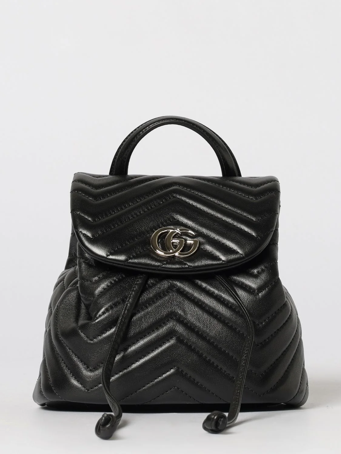 GUCCI OS gg marmont chevron quilted nappa backpack