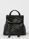 gg marmont chevron quilted nappa backpack