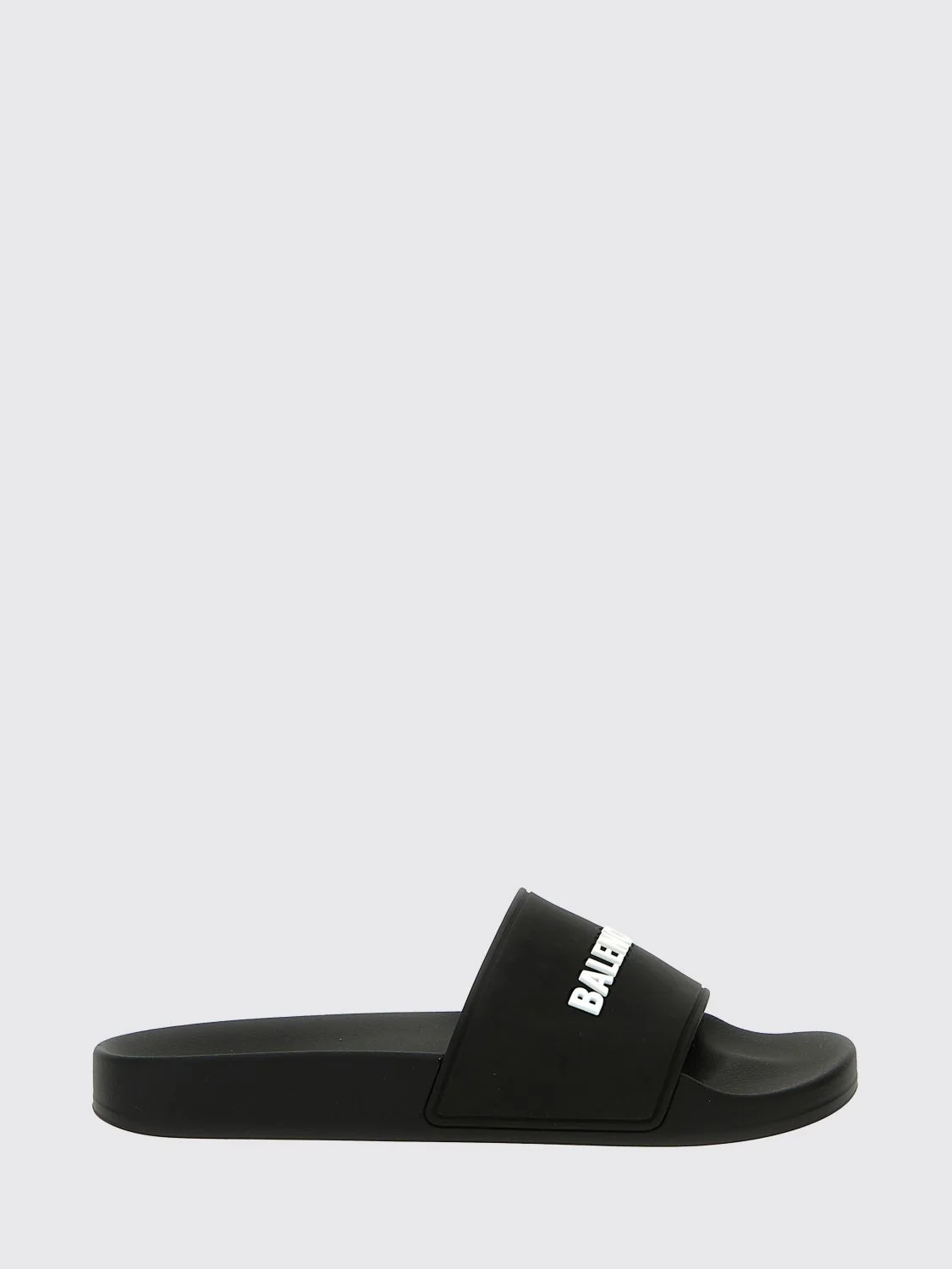 BALENCIAGA 39 logo rubber sliders