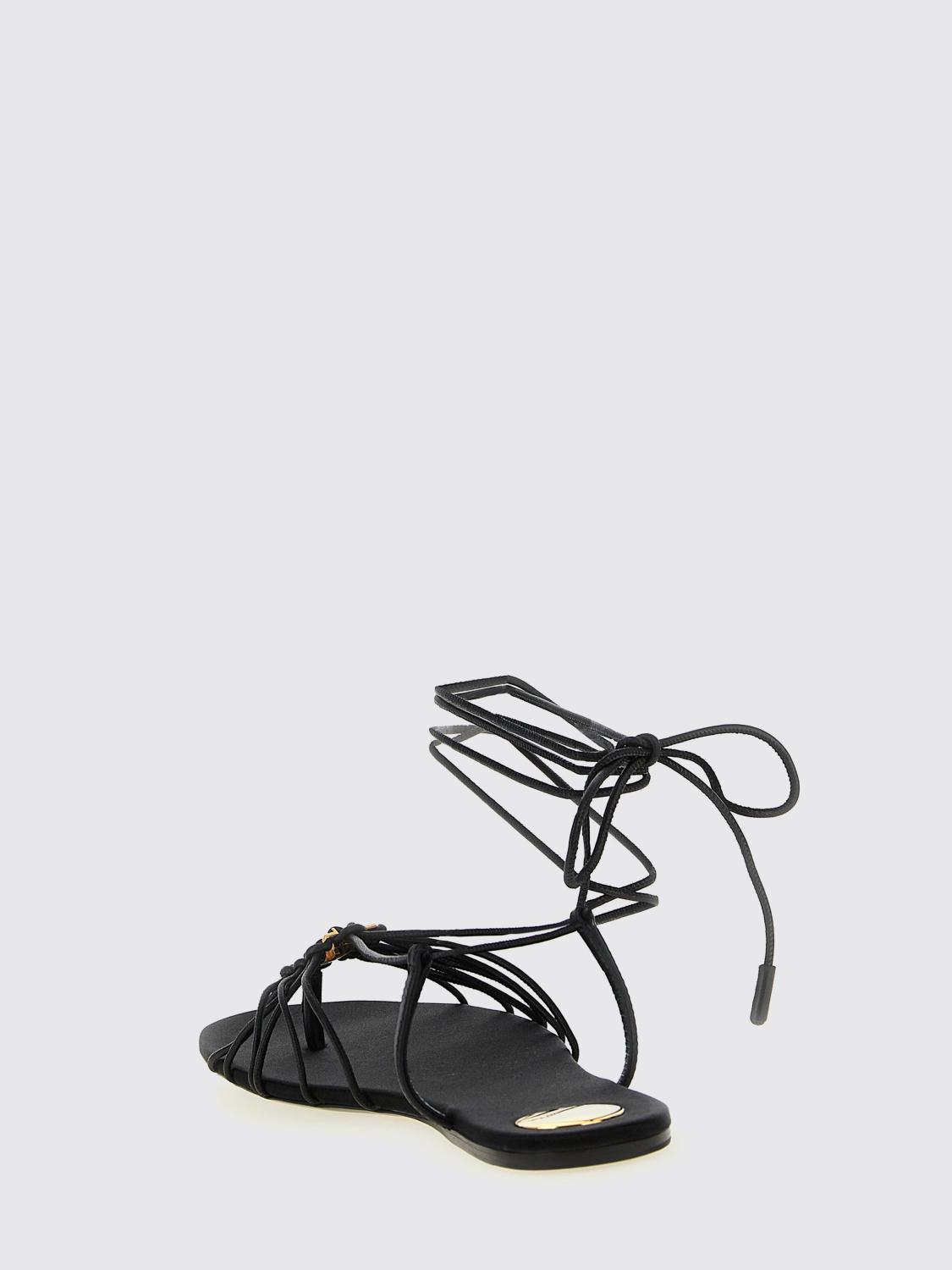 woman's heeled sandal