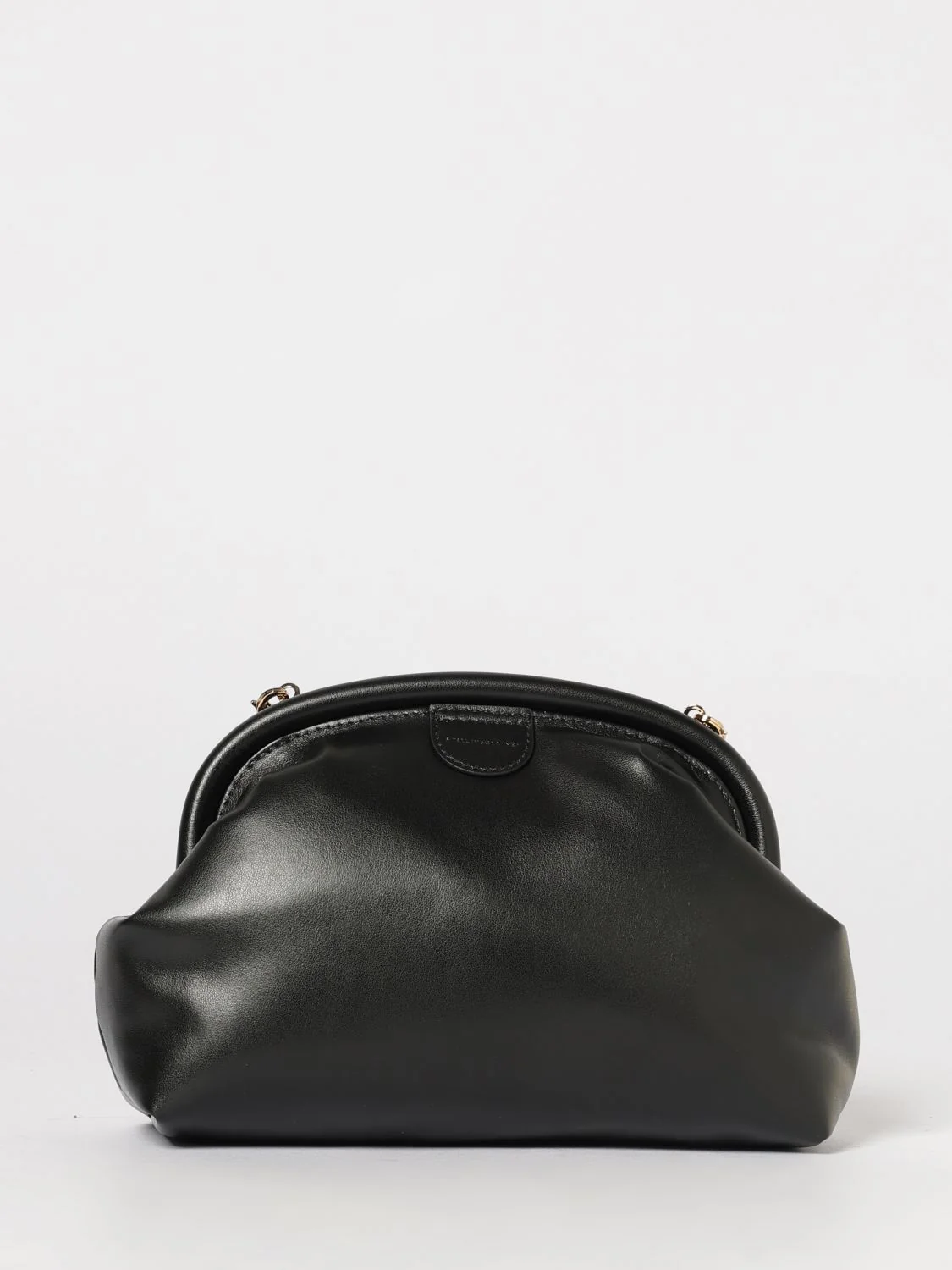 faux leather clutch