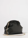faux leather clutch