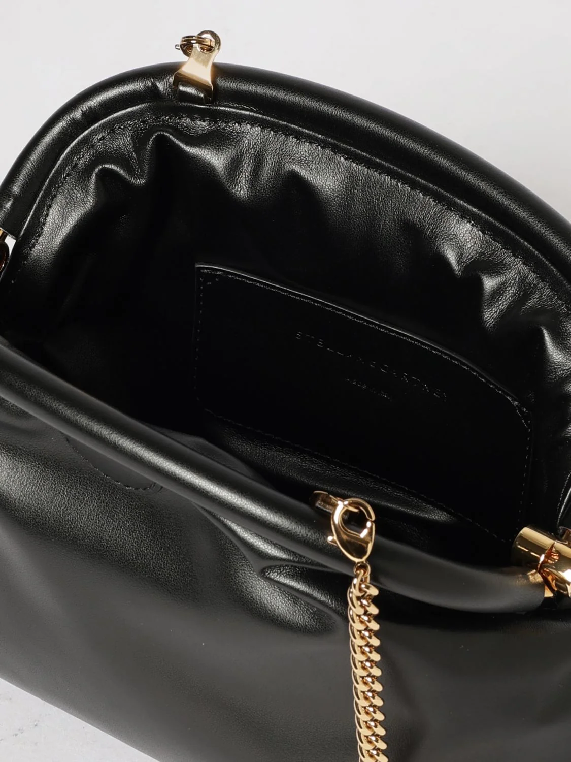 faux leather clutch