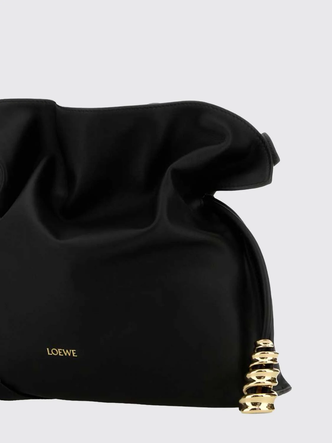flamenco leather clutch