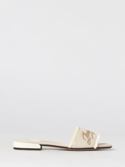 womans heeled sandal