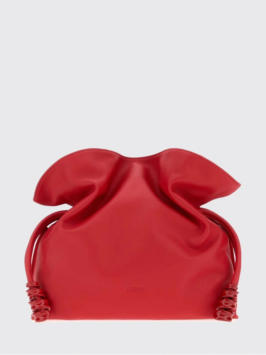 leather flamenco clutch