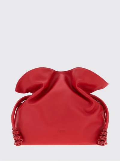 leather flamenco clutch