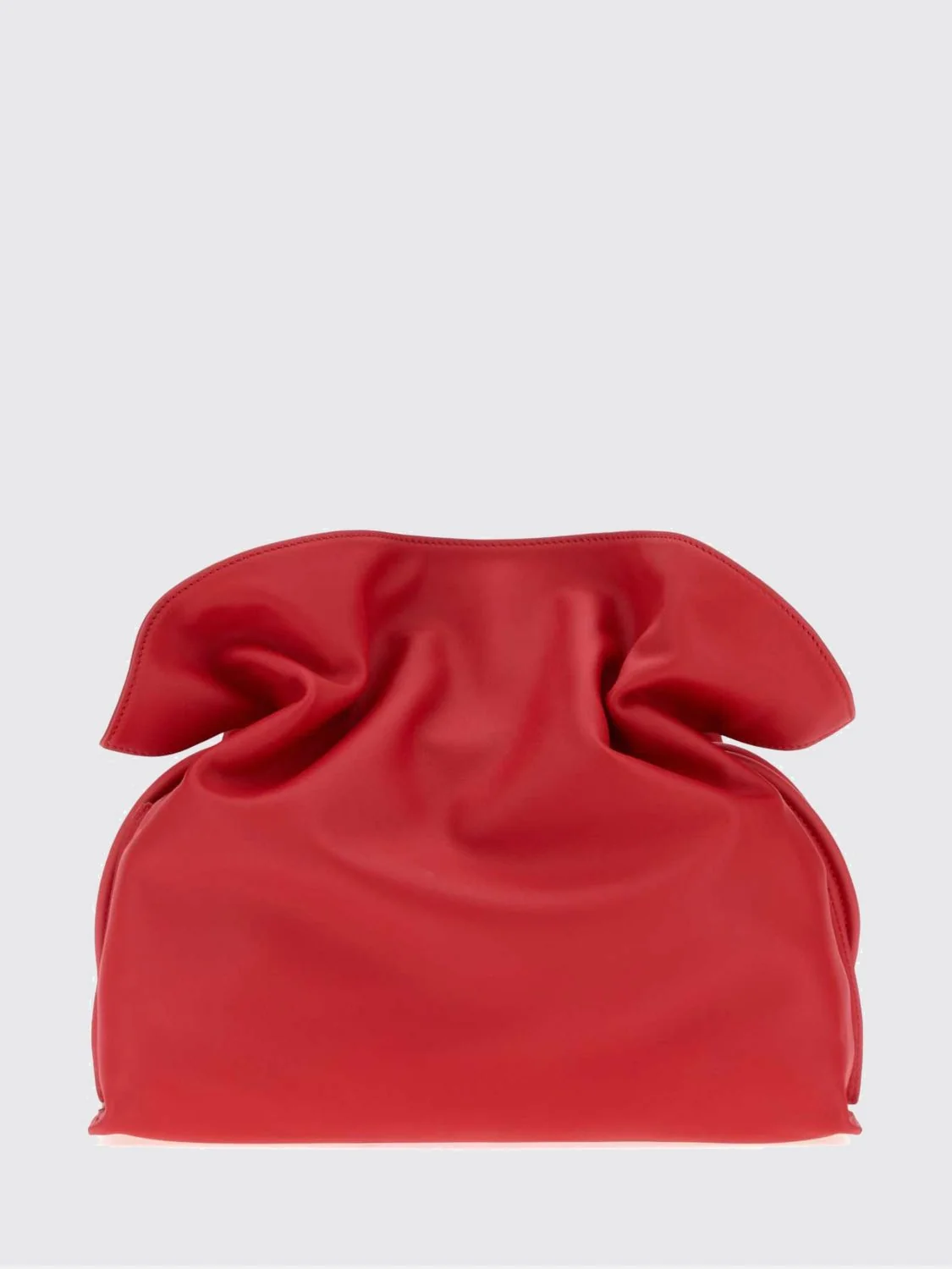 leather flamenco clutch