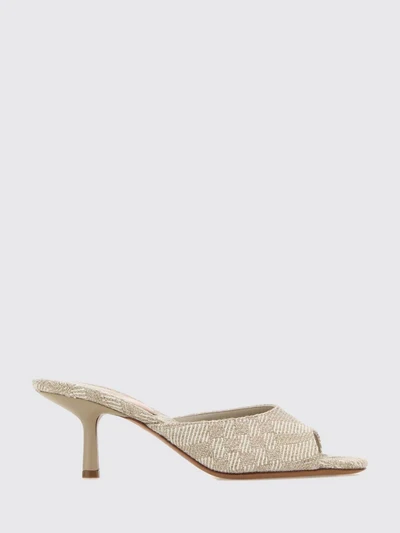 womans heeled sandal