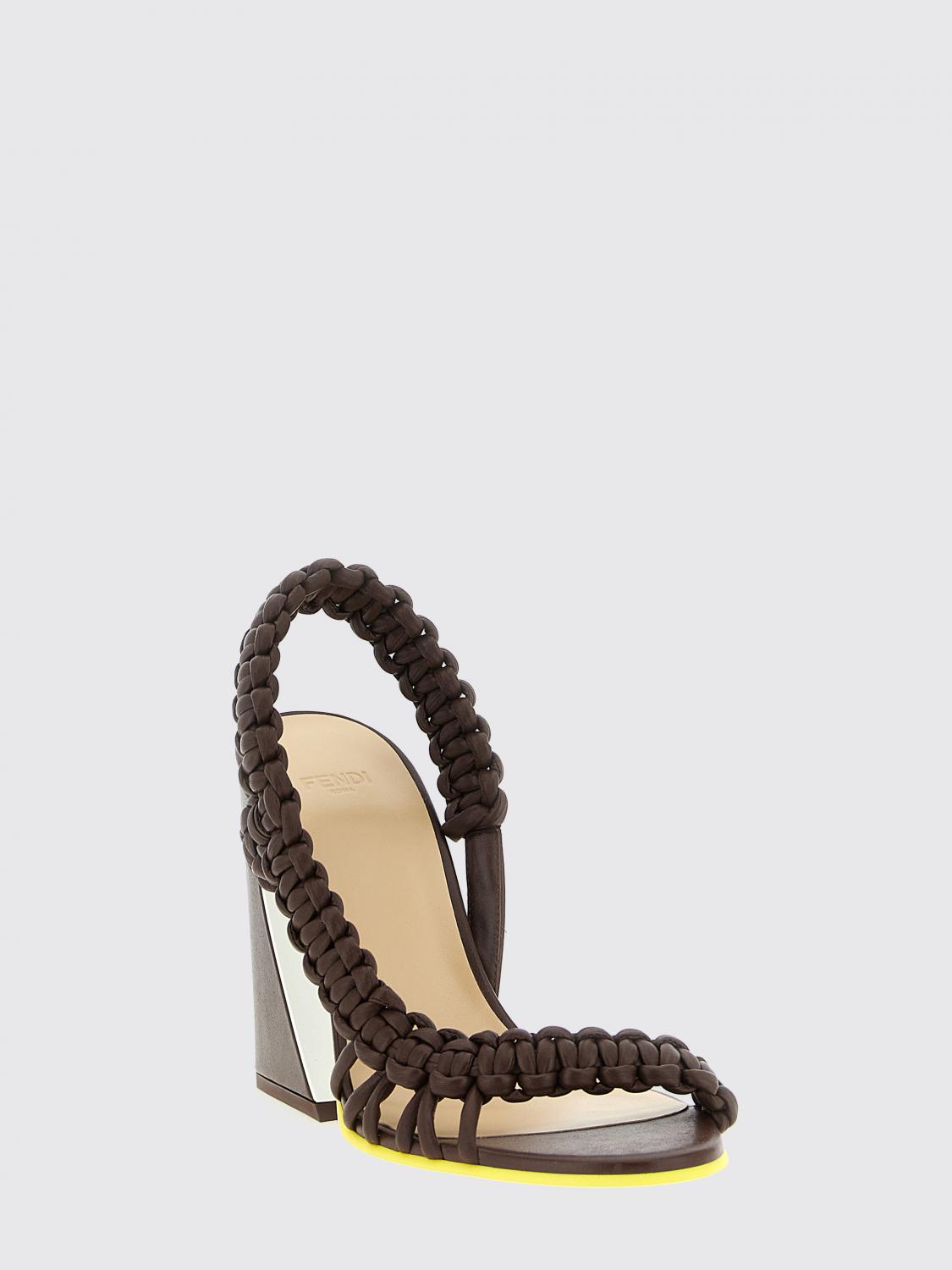 woman's heeled sandal