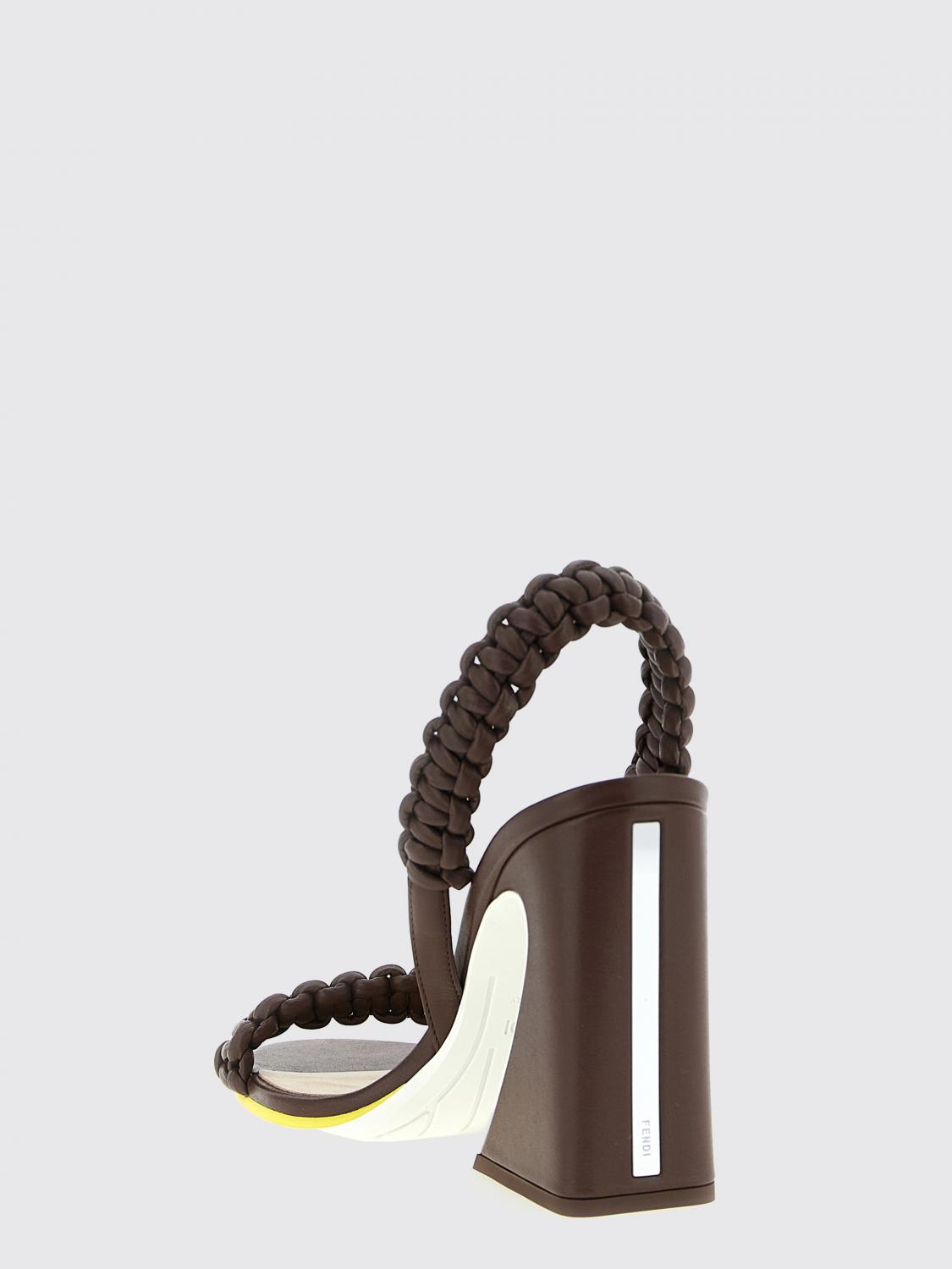 woman's heeled sandal