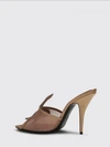 coeur vipère rhinestone mesh nylon mules
