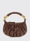 ébène leather handbag
