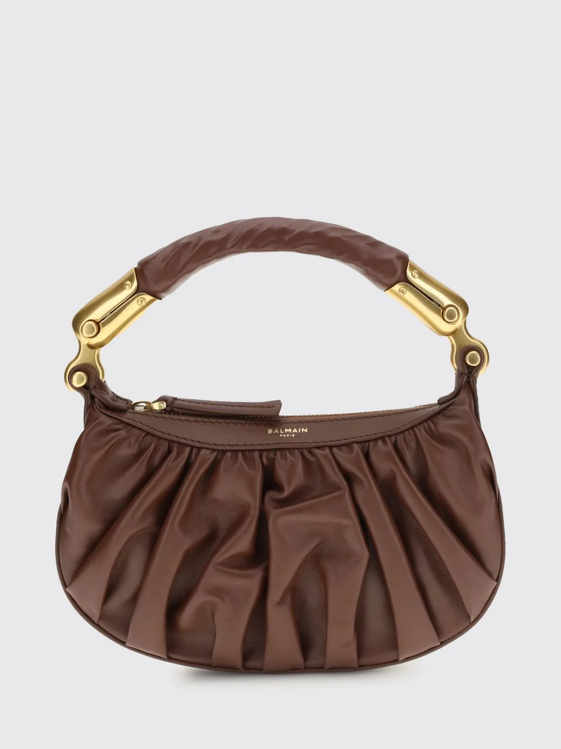 ébène leather handbag