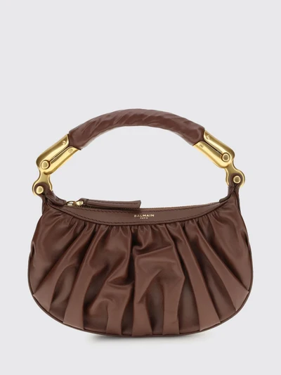 ébène leather handbag