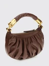 ébène leather handbag