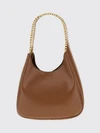 perforated logo faux leather bag