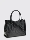 le city arena leather tote bag