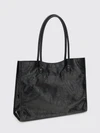 le city arena leather tote bag