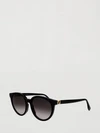 rounded sunglasses in acetate with ff monogram logo detail