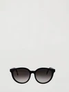 rounded sunglasses in acetate with ff monogram logo detail