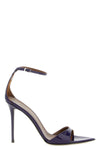 the giuseppe zanotti intriigo strap sandal defines a bold silhouette through a