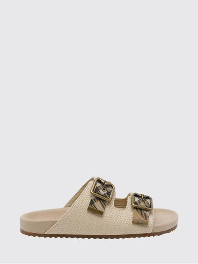 womans heeled sandal