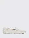 driver loafers in calfskin leather with classic rubber pebble sole