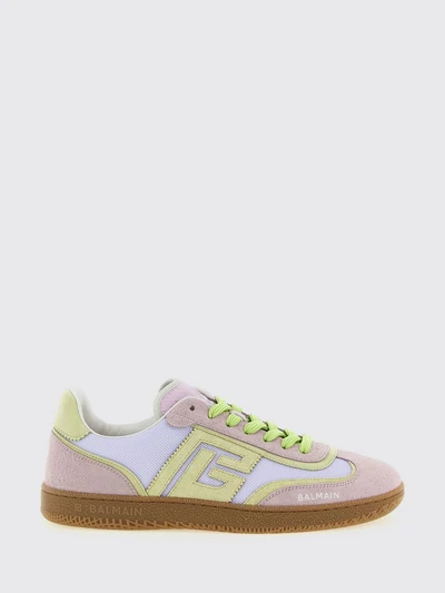swan suede and mesh sneakers