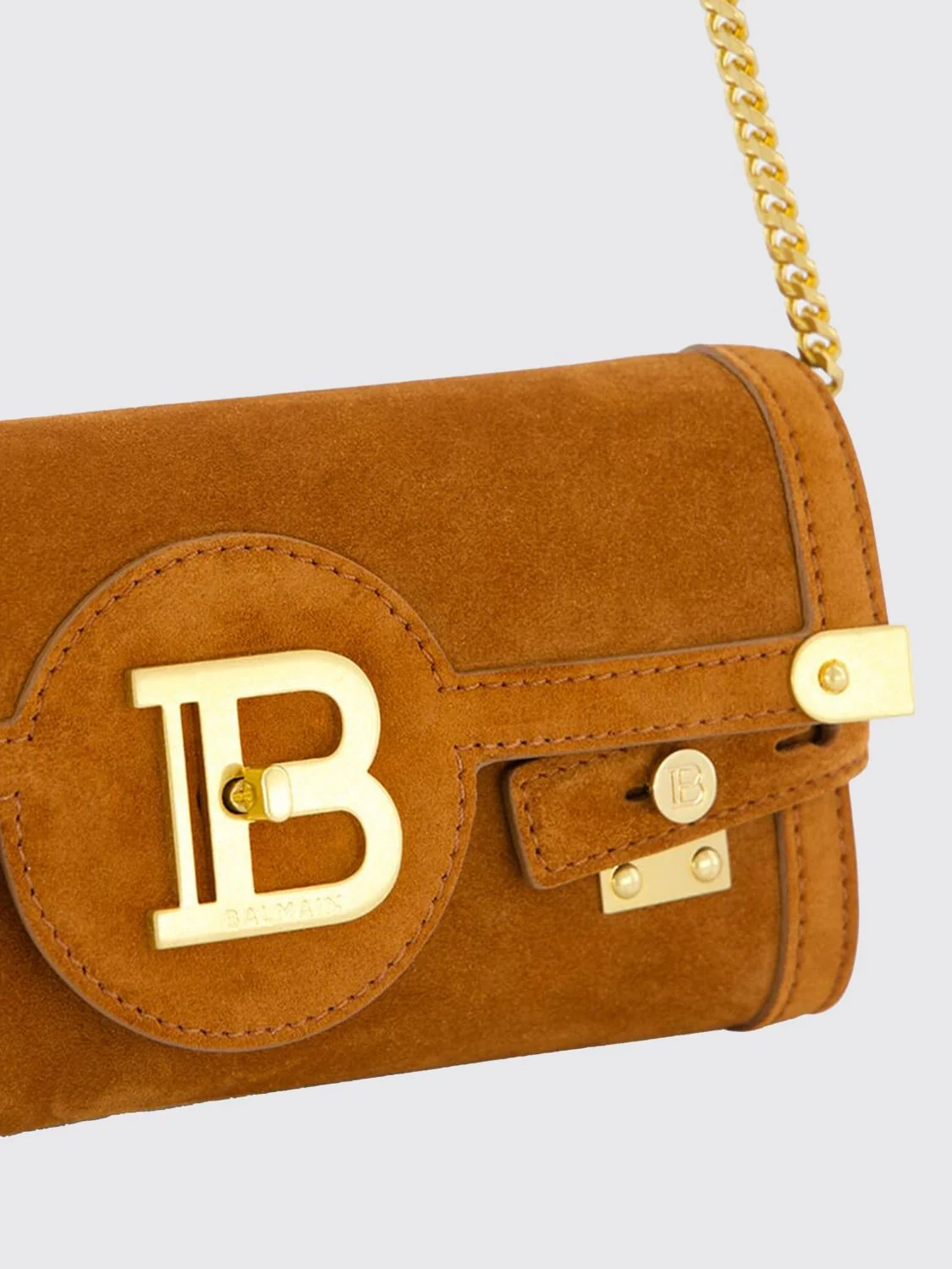 b-buzz suede bag