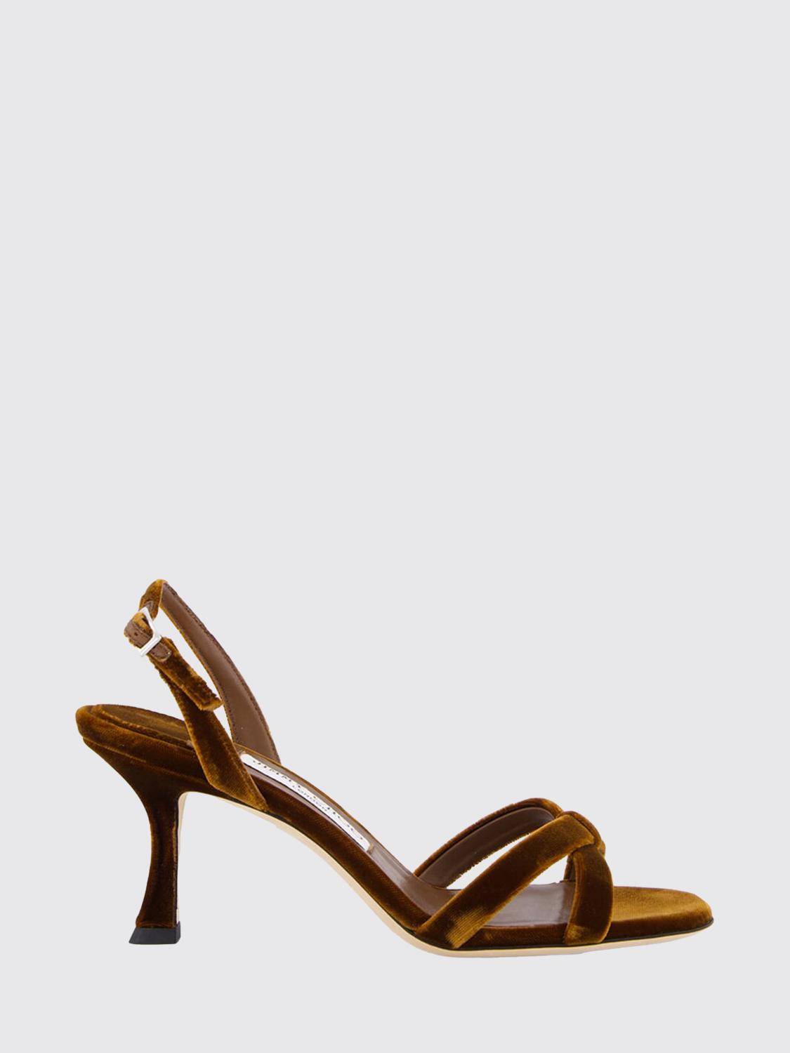 woman's heeled sandal