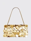 sparkle baguette sequin embroidered fabric bag