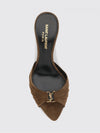 woman's heeled sandal